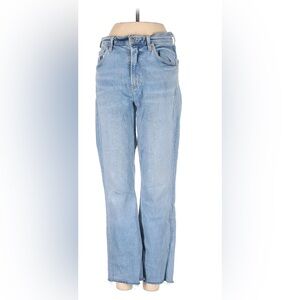 Citizens of Humanity Parker relaxed cuffed cropped jeans light wash. Size 27
